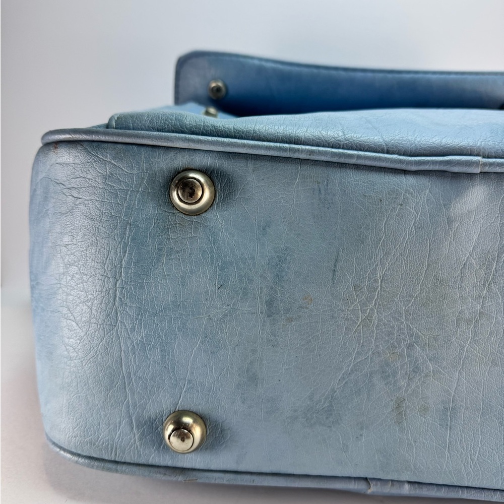 Samsonite Cordoba Vintage Blue Crossbody Bag - Picture 12 of 16